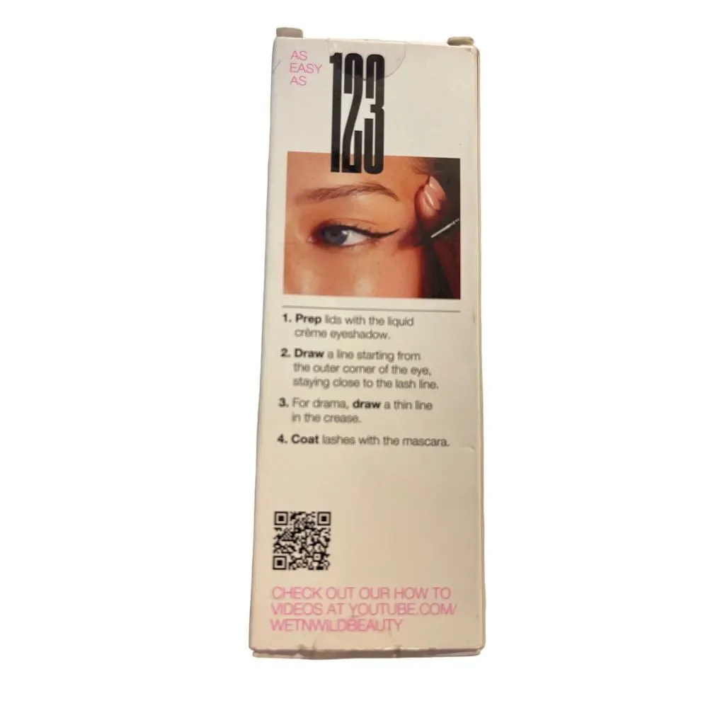 Wet and Wild Liner kit Felt Tip Liquid Eyeliner Pen‎ Waterproof Black O-13